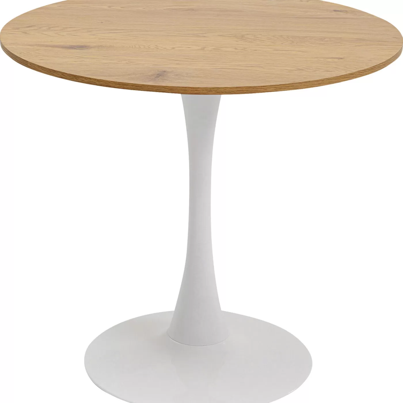 KARE Design Table Schickeria Chene Blanc O80Cm