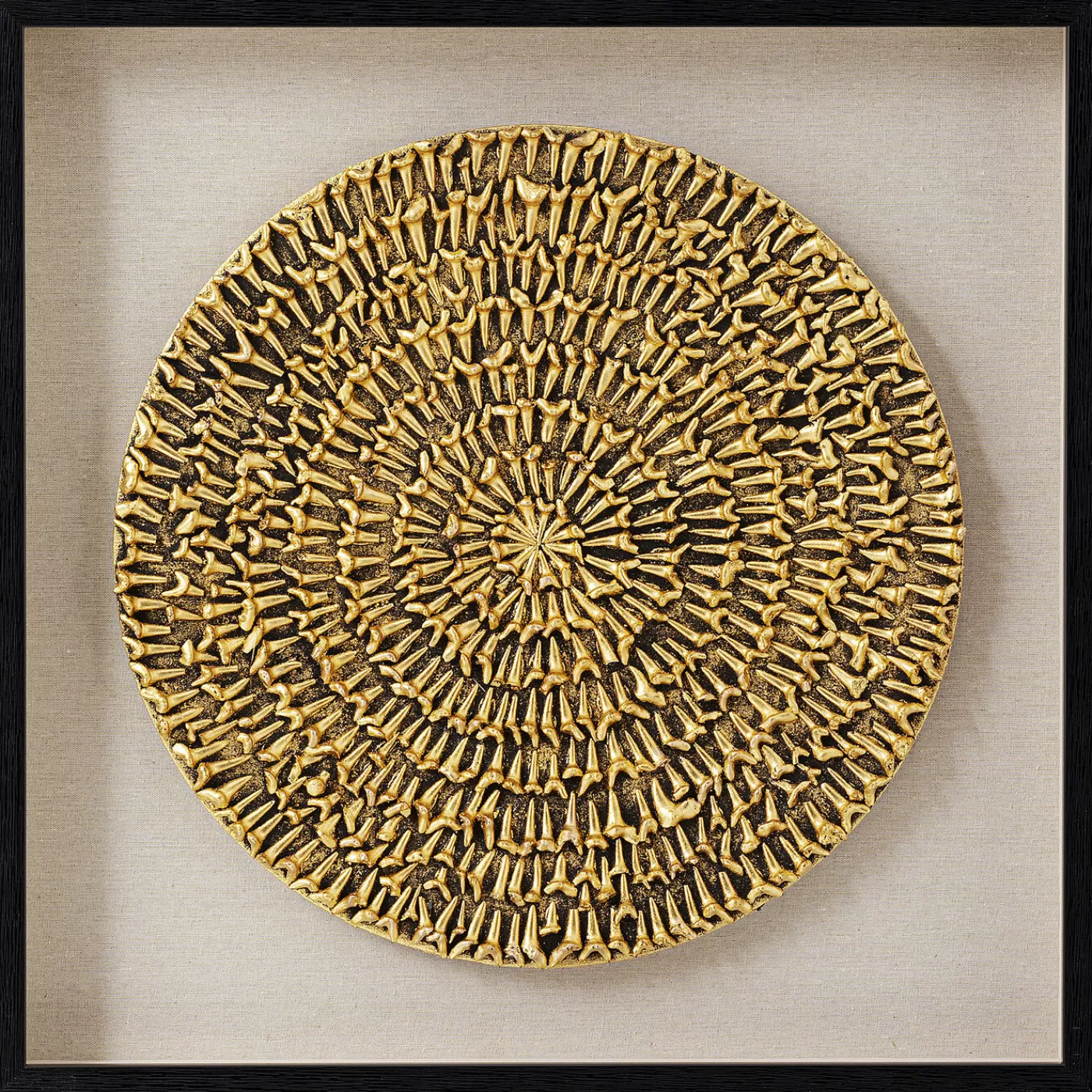 KARE Design Tableau Décoratif Chain Circle 60X60Cm