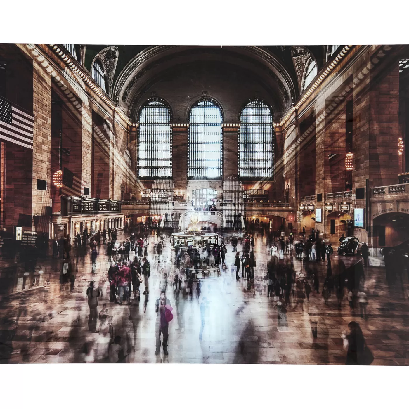 KARE Design Tableau En Verre Grand Central Station 160X120Cm