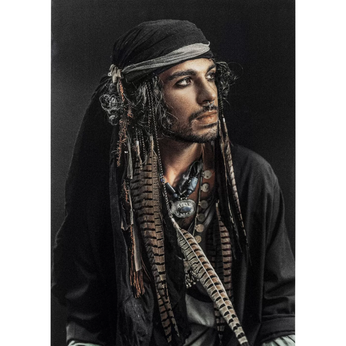 KARE Design Tableau En Verre Pirate 80X120Cm