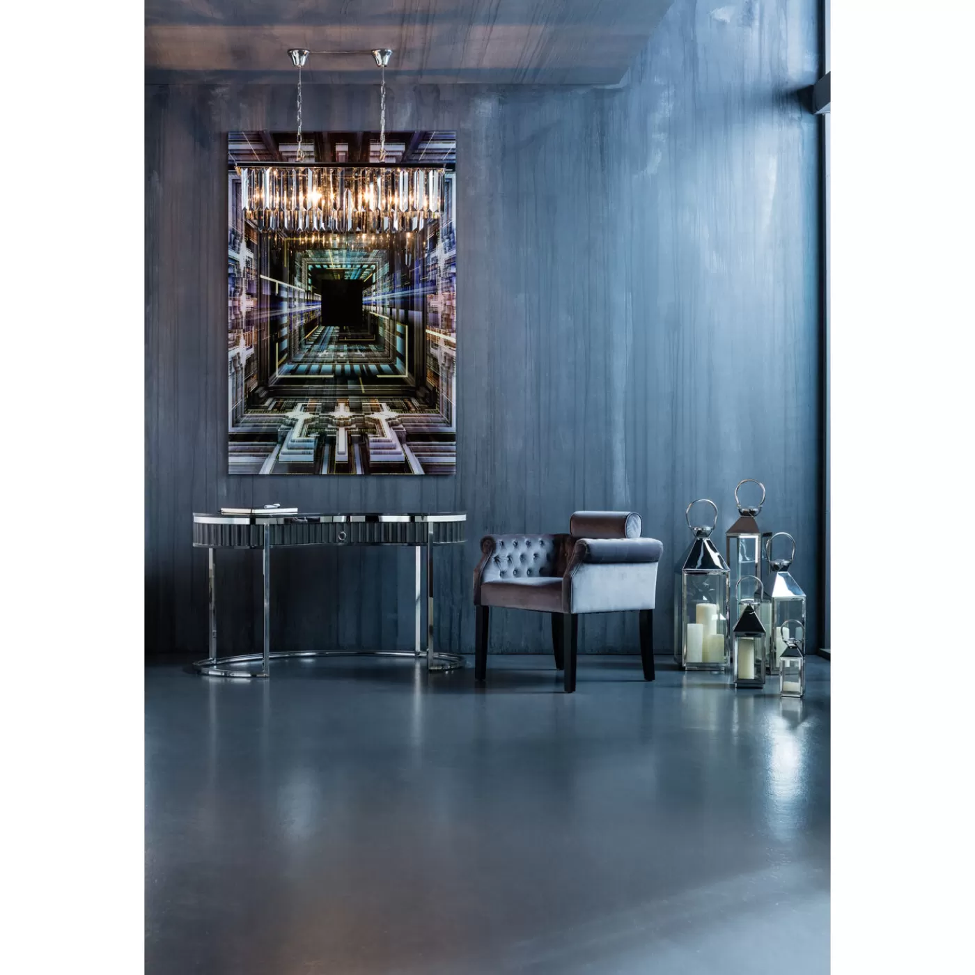 KARE Design Tableau En Verre Science Fiction 120X180Cm