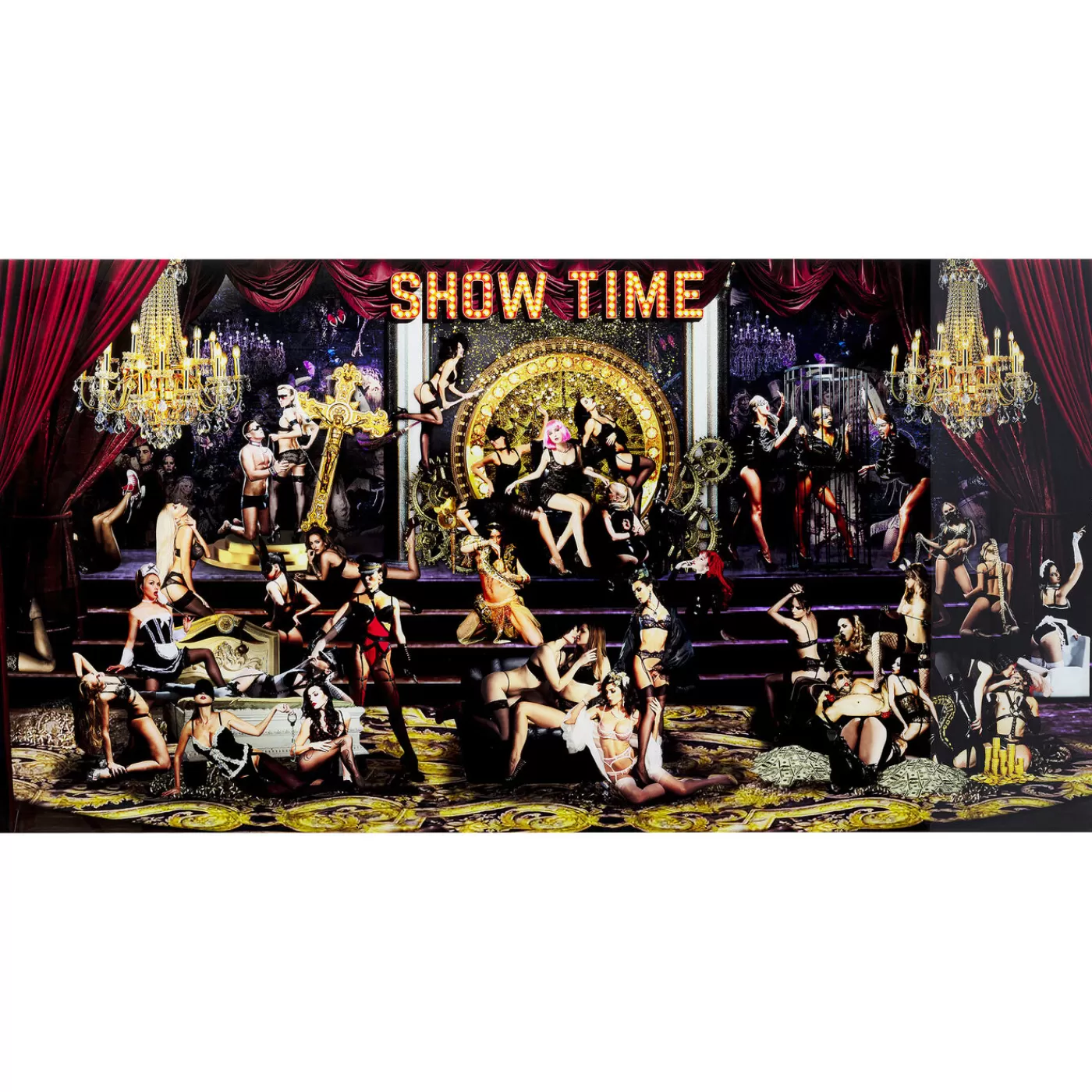 KARE Design Tableau En Verre Showtime 180X90Cm