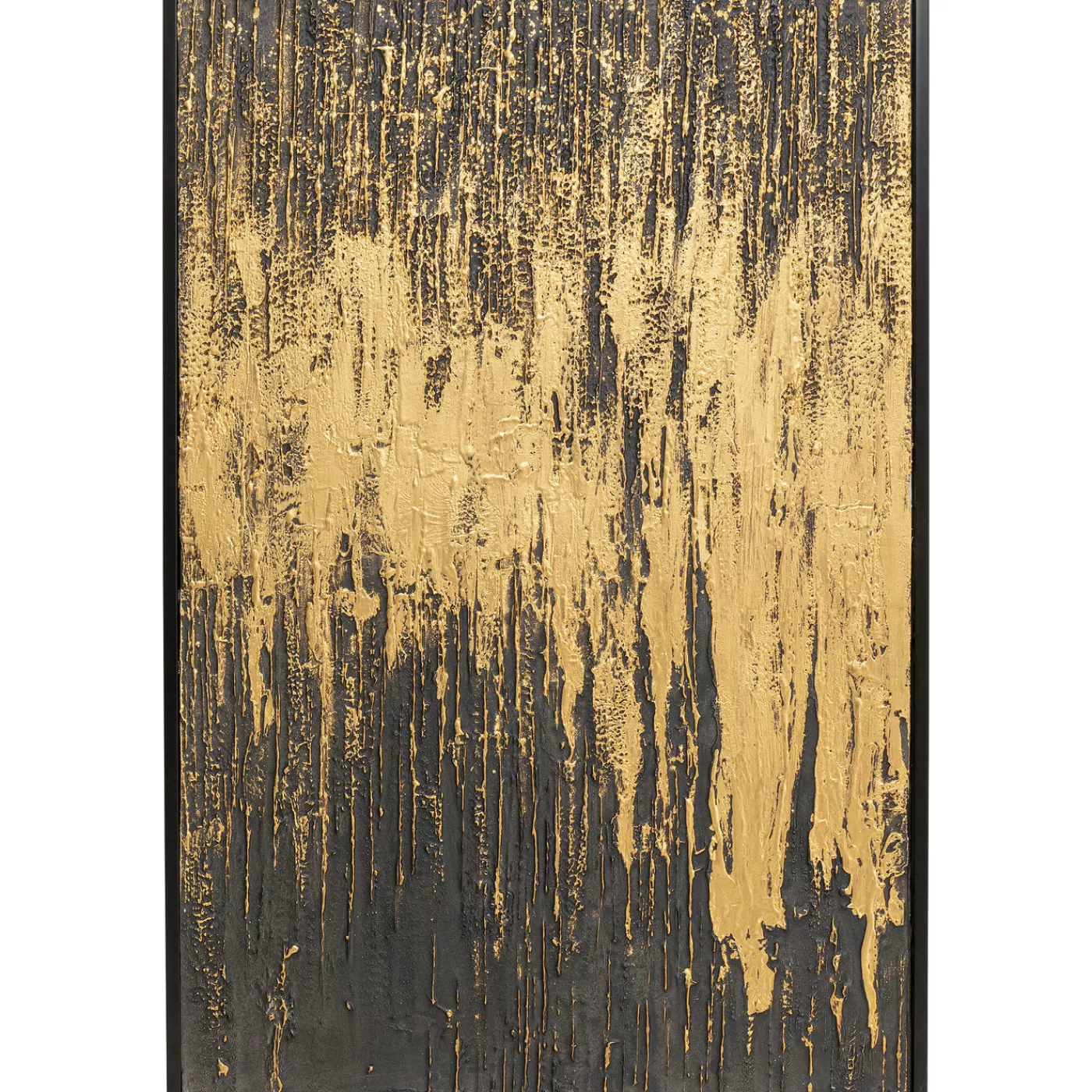 KARE Design Tableau Encadre Abstract Noir 80X120Cm