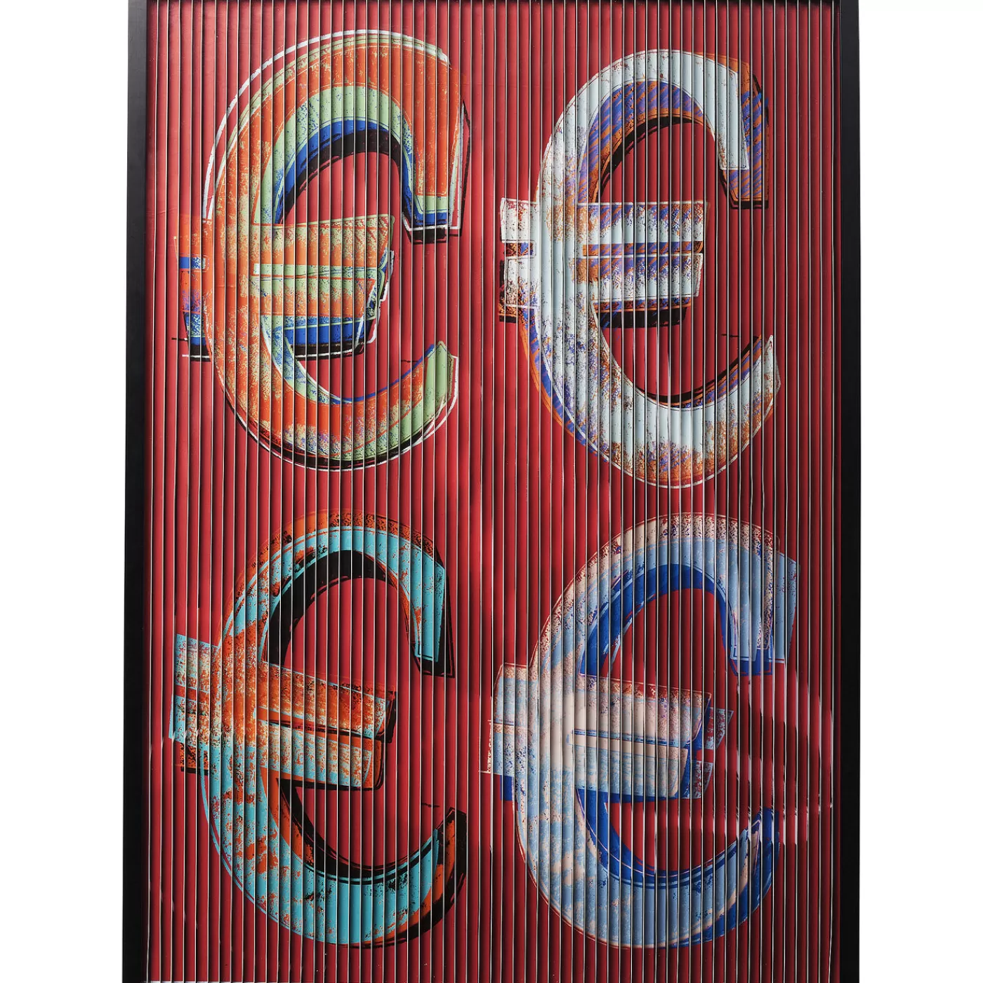 KARE Design Tableau Frame Art 3D Euro 118X83Cm