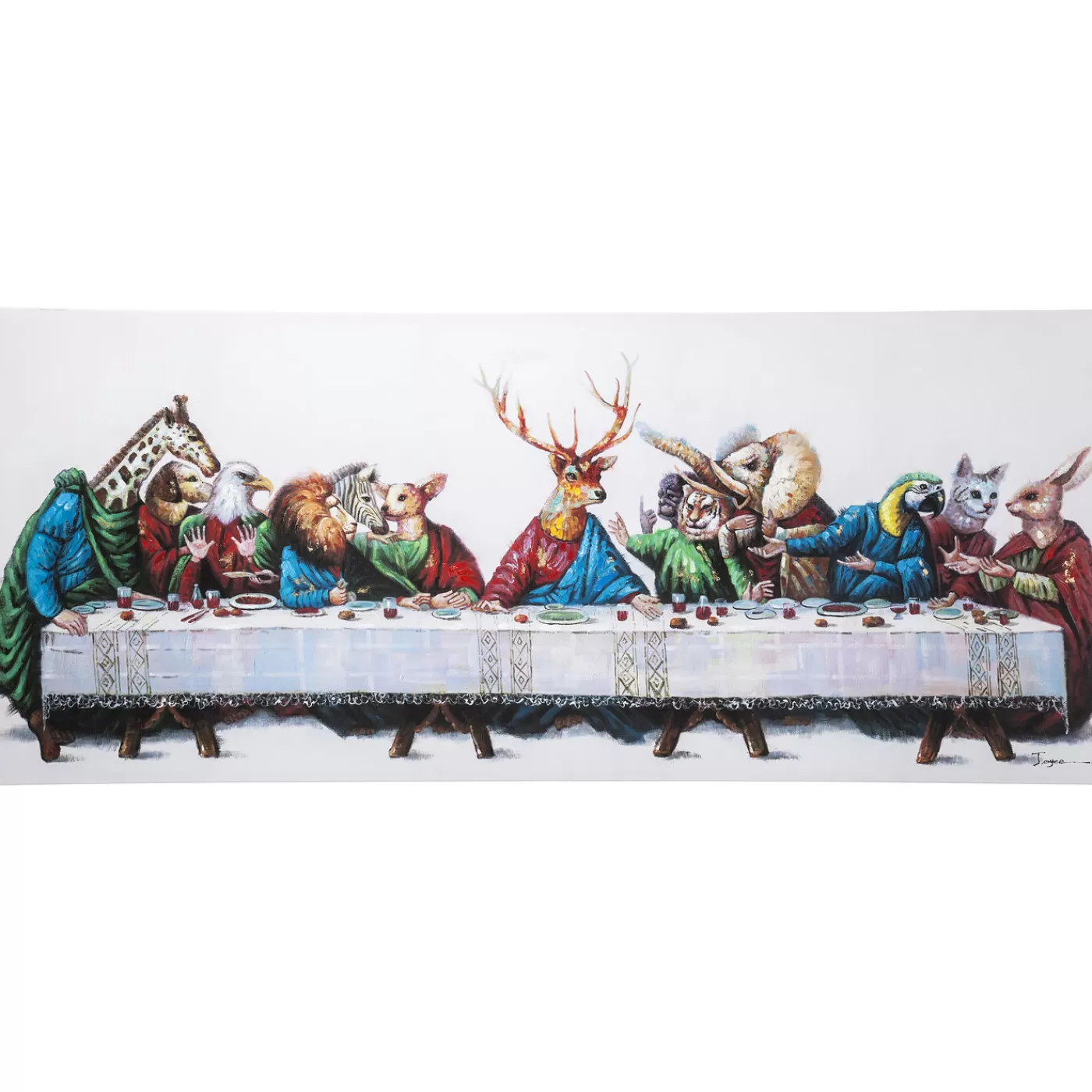 KARE Design Tableau Touched Last Supper 240X100Cm