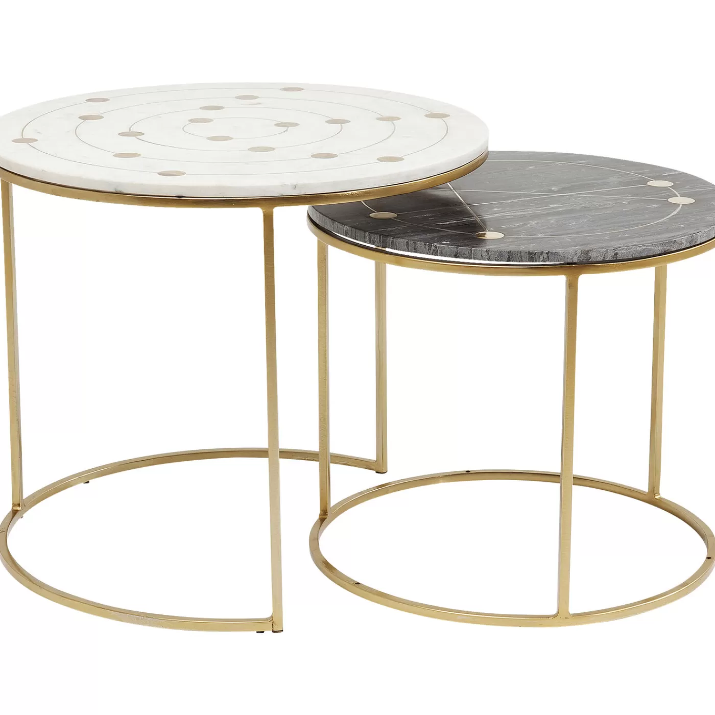 KARE Design Tables D Appoint Mystic Rond Pm (Jeu De 2)