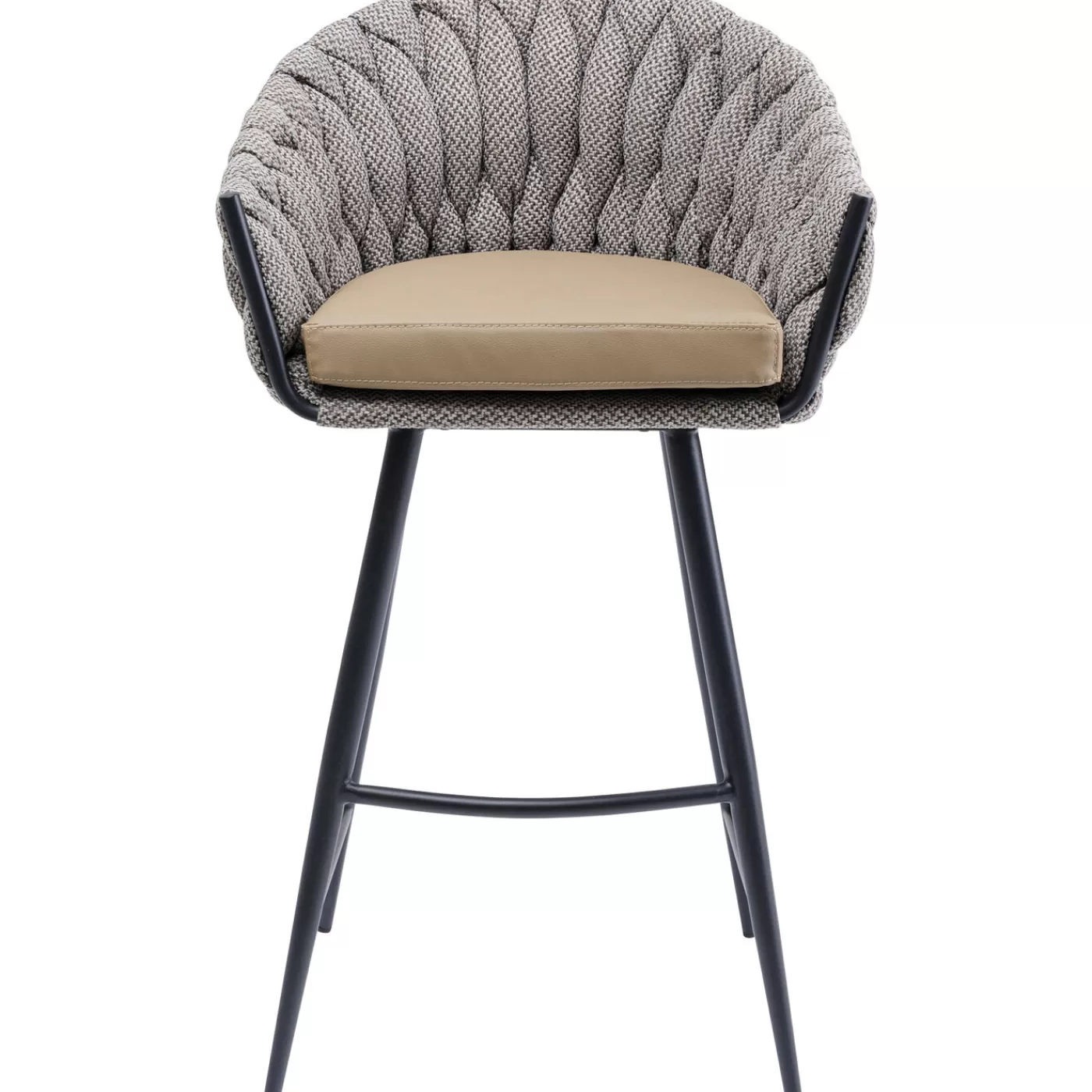 KARE Design Tabouret De Bar Knot Tweed