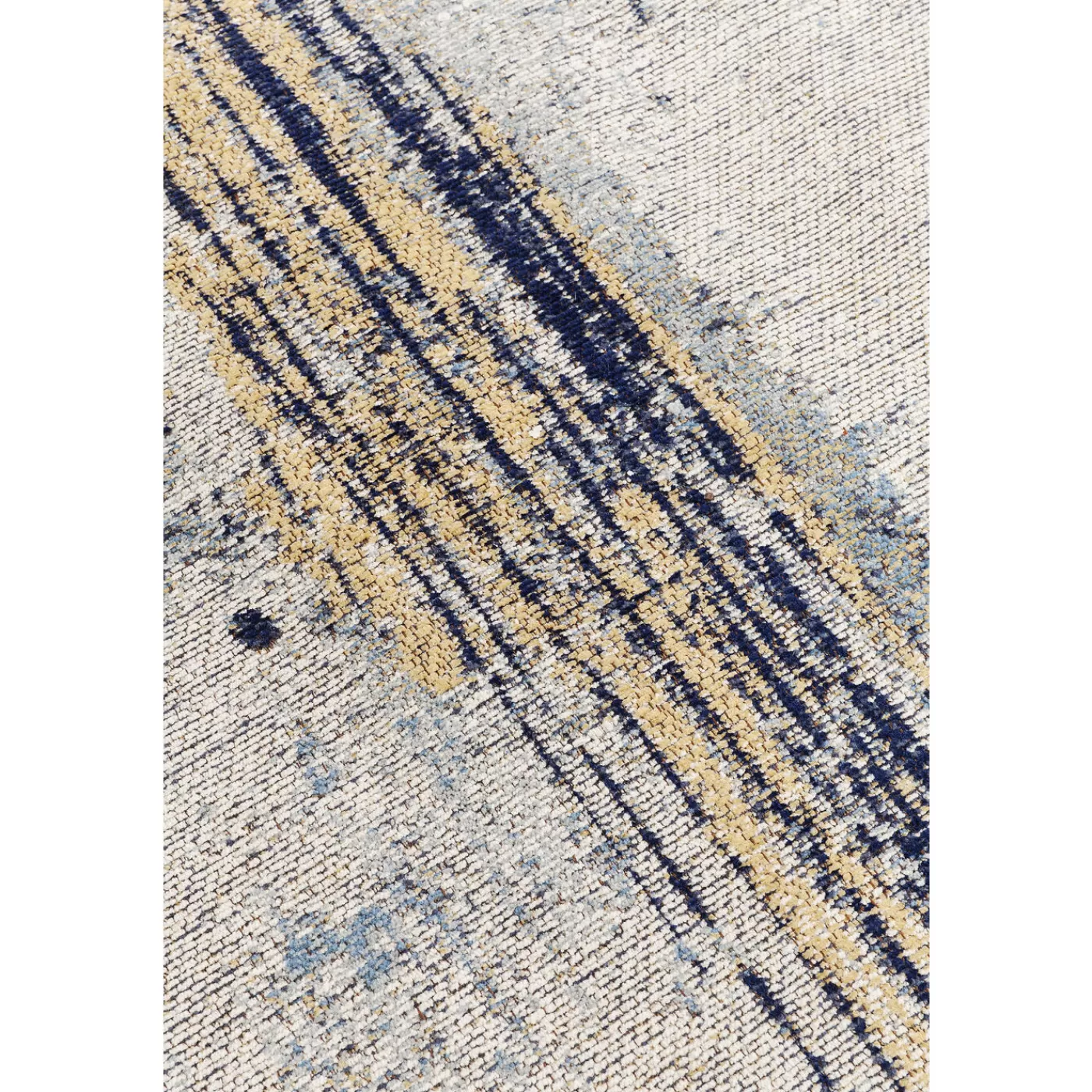 KARE Design Tapis Àbstract Bleu Fonce 170X240Cm