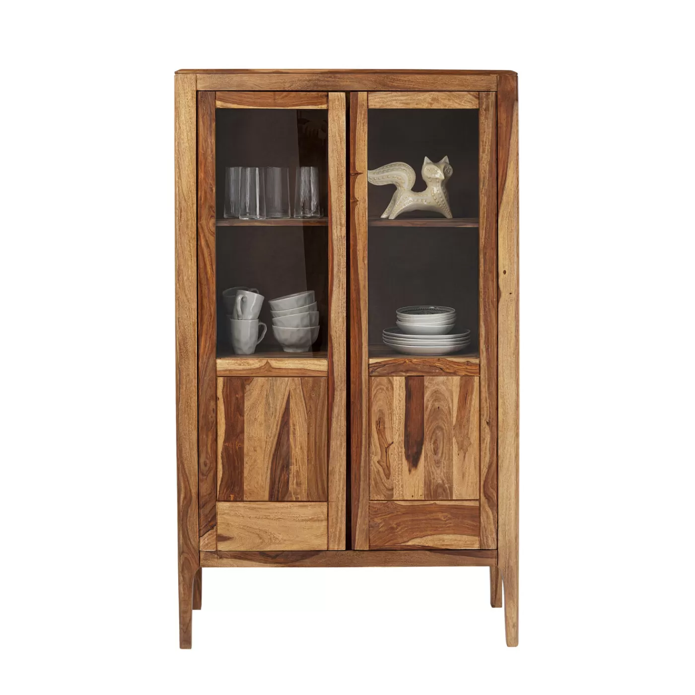 KARE Design Vitrine Brooklyn Nature 2-Portes